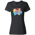 thumbnail image 3 of Inktastic Halloween Monsters Women's T-Shirt, 3 of 5
