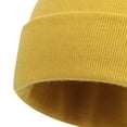 thumbnail image 3 of Lispipm 2pcs Baby Beenie and Glove Set Winter Soft Stretchy Cotton Hats and Mittens Outfit for Newborn Girls Boys Yellow 0-6 Months, 3 of 6