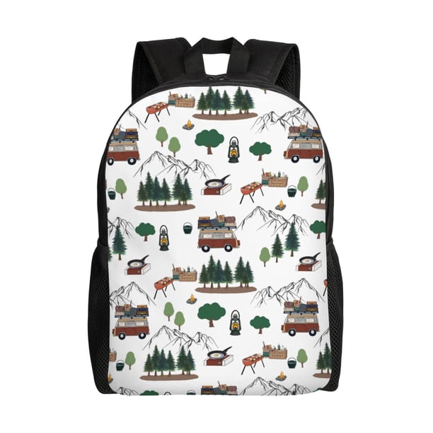 Fotbe Camping Caravan 2 Mochila de Viaje para Laptop, Mochila Ejecutiva Delgada y Resistente 15.6"
