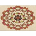 thumbnail image 1 of Ahgly Company Machine Washable Indoor Rectangle Transitional Khaki Gold Area Rugs, 2' x 5', 1 of 7