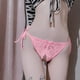 thumbnail image 2 of Conjuntos de Lencería Gibobby Mujeres Tanga Sexy Transparente Rosa Talla única, 2 of 4
