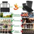 thumbnail image 3 of Manual Soil Block Maker - Mini 4 Hand Held - Soil Blocker for Seed Starter Transplant,Soil Block Maker Tool for Outdoor Garden Seed Plants, 3 of 6