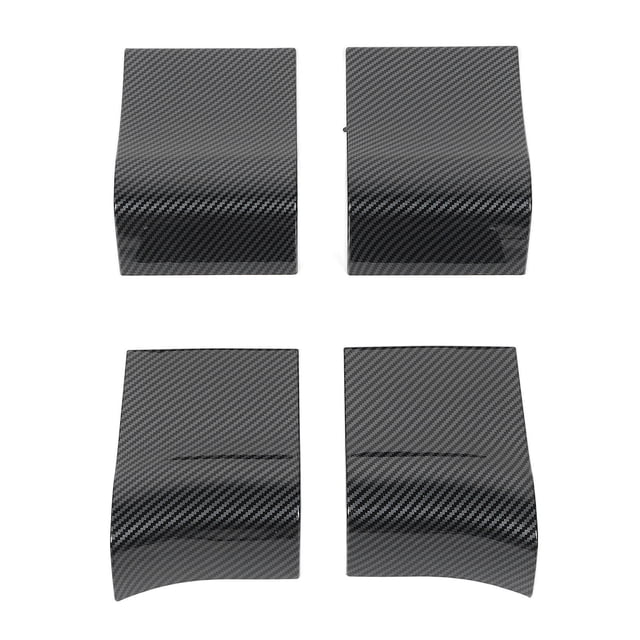 Tomina del Panel de Manija de la Puerta Interior, Tipo Adhesivo de la Puerta de la Puerta Interior Cubierta de 4 PCS Para Automóviles