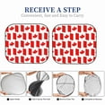 thumbnail image 6 of Fotbe Canada 2-Piece Car Windshield Sun Shade | Sun Blocker for Car Windshield | Foldable Automotive Interior Accessories for Sun Protection-Small, 6 of 7