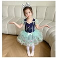thumbnail image 3 of Emy Dola 3-8T Little Girls Leotard Ballet Tutu Dress Toddler Princess Fairy Fancy Costume Dance Dress Kids Tulle Dancewear, 3 of 4