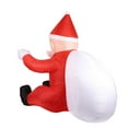 thumbnail image 2 of Inflable de Navidad de 6,56 pies, accesorio de Papá Noel, decoración navideña, novedosa, fácil de instalar, decoración única para el patio, para fiest, 2 of 10