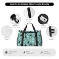 thumbnail image 4 of Balery Cute Dog Bolsa de Gimnasio para Mujeres, Bolsa de Viaje con Bolsillo Húmedo, Bolsa de Fin de Semana para Mujeres, Bolsa de Viaje Resistente al Agua, 4 of 7