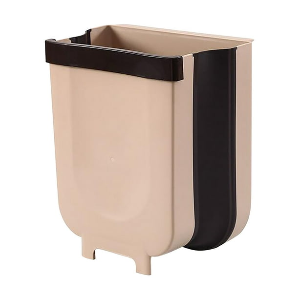 Vikakiooze 2023 Wall Mounted Folding Waste Bin Home Kitchen