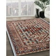 thumbnail image 3 of Ahgly Company Machine Washable Indoor Rectangle Industrial Modern Sage Green Area Rugs, 2' x 3', 3 of 7