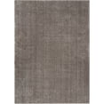 thumbnail image 4 of Well Woven Rainbow Chroma Glam Solid Two-Tone Soft Shimmer Pile Light Grey Shag 7'10" x 9'10" Area Rug, 4 of 4