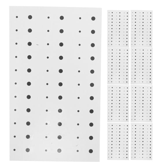 Greenadscape 20Pcs Skinfriendly Black Circle Face Stickers for Party Makeup and Pranks