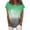 Green, variant on outfmvch t shirts for women fashion gradient print short sleeves t-shirt womens tops shirts for women mint green