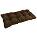 thumbnail image 3 of 42-inch by 19-inch Squared Micro Suede Tufted Loveseat Cushion, 3 of 6