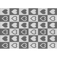 thumbnail image 1 of Ahgly Company Machine Washable Indoor Rectangle Transitional Ash Gray Area Rugs, 6' x 9', 1 of 7