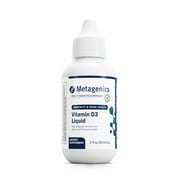 Metagenics Vitamin D3 Liquid - 2 fl oz - Liquid Vitamin D3 - Bone Health & Immune Support* - Suitable for Kids - 2,275 Servings