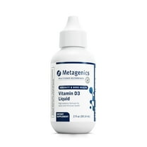 Metagenics Vitamin D3 Liquid - 2 fl oz - Liquid Vitamin D3 - Bone Health & Immune Support* - Suitable for Kids - 2,275 Servings
