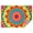 Colorful Tie Dye, variant on Colorful Tie Dye Mandala Pattern Rectangle Tablecloth 60"x84",Waterproof Polyester Rectangle Table Cloth, Wipeable Spillproof Polyester Tablecloth for Dining, Camping, Indoor and Outdoor