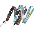 thumbnail image 3 of KAKOWELY 2Pcs Anti-lost Card Lanyards Multi-function Phone Straps Decorative Phone Lanyards,22.05X"X1.18"X0.08", 3 of 4
