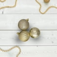 thumbnail image 2 of Northlight 100ct Shatterproof 3-Finish Christmas Ball Ornament Set 2.5" - Gold, 2 of 3