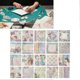 thumbnail image 2 of 40 Sheets Aesthetic Stickers Hydrangea Garden Style Wood Free Proper Size Scrapbook Stickers for Junk Journal Planners, 2 of 3