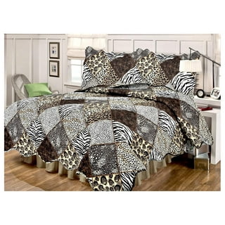 Cheetah top skirt quilt