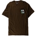 thumbnail image 1 of Camiseta gráfica Quiksilver Sick Fit para hombre, marrón, talla mediana Quiksilver Camiseta gráfica, 1 of 1