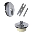 thumbnail image 1 of Kit universal de molduras de desagüe para bañera Danco Lift Turn, cromado, 1 of 5