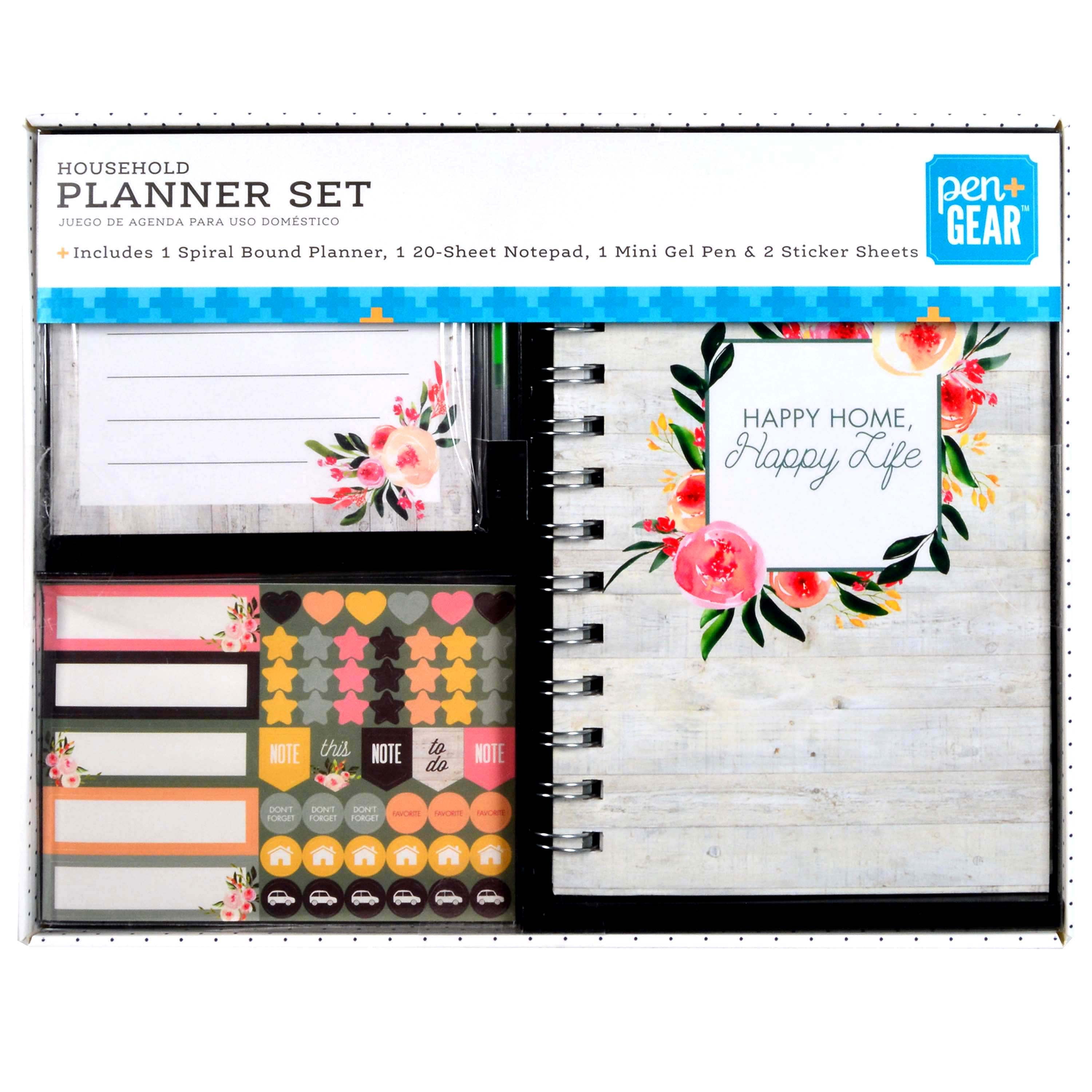 Pen+Gear Household Planner Set Walmart Inventory Checker BrickSeek