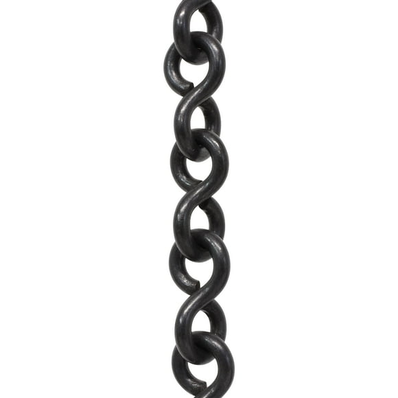 RCH Hardware CH-20-OBB-3 Decorative Oil Bronzed Black Solid Brass Chain for Hanging, Lighting - Light Unwelded Wire (3 ft/1 Yard)