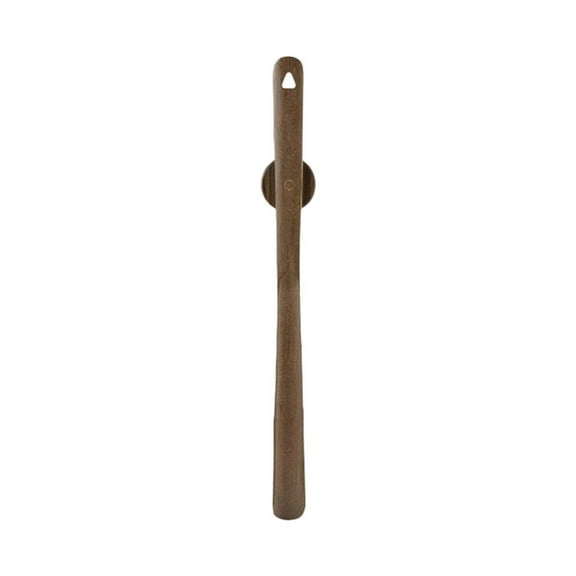 Long Handle Wooden Shoe Horn With Base for Easy -On And Entryway Living Room Accessory