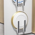 thumbnail image 4 of TIMIFIS Nut Cracker Kitchen Wall Mounted Non Perforated Flat Bottomed Pot Storage Rack Household Cutting Board Storage Rack Strong Suction Cup Pot Cover Rack Kitchen Gadgets, 4 of 8
