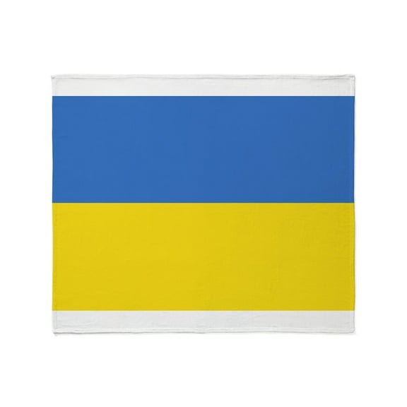 CafePress - Ukraine Flag - Soft Fleece Throw Blanket, 50"x60" for All Ages