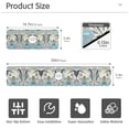 thumbnail image 3 of Yayeee Faucet Mat for Kitchen Sink 30" Diatomite Long Splash Guard Pad, Vibrant Abstract Design, 2 Pack, 3 of 7
