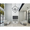 thumbnail image 6 of CWI Lighting Starburst 20 Light Contemporary Metal Chandelier in Black, 6 of 8