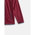 thumbnail image 3 of Athletic Works Boys' Fleece Quarter Zip Hoodie Sweatshirt, Sizes 4-18, 3 of 3
