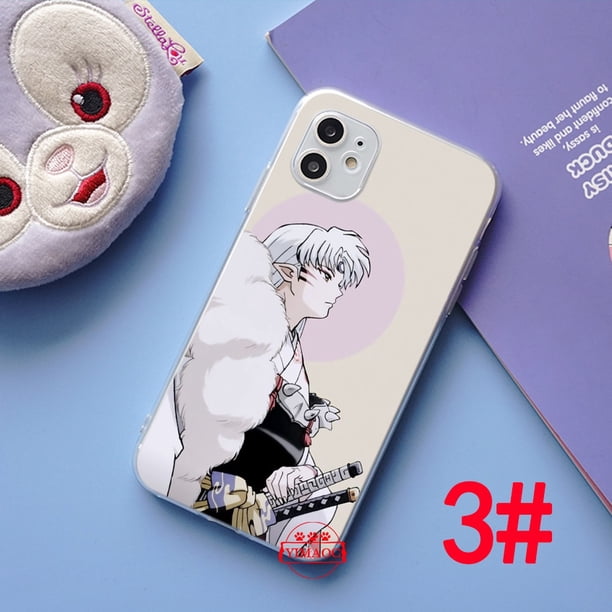Huawei Nova 2i 3i 5t P20 Pro P30 Lite Y6 Y6P Y7 Funda Blanda 31HD Inuyasha Sesho Pastillas