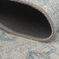 thumbnail image 6 of Unique Loom Timeless Collection Area Rug - Peter (7' 6" Square Ivory/Teal), 6 of 12