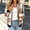Khaki, variant on Lutiedan Plaid Bomber Jacket for Women Zip up Long Sleeve Cropped Jackets Fall Winter Casual Warm Outwear with Pocket S-XXL,Hot Pink