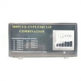 thumbnail image 3 of 300pcs E-clip Circlip Clips de Retenue Externes Assortiment Mis en 9 Tailles Ressort en Acier Rondelles Anneau de Pression, 3 of 8