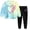 a144-Mint Green, variant on yboeqw 2T-8T Girls Fall Outfit Sets Long Sleeve Cute Printed Sweatshirt Pant 2 Piece Kids' Clothing Sets,Size 7-8 Years