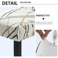 thumbnail image 3 of Dining Room Chair Slicovers Stretch Chair Covers for Parsons Chair Slipcover Removable Washable Kitchen Chair Covers Protector for Hotel (Set of 6, Light Beige), 3 of 6