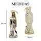 thumbnail image 5 of Santa Muerte Hueso Vestida 24cm Protección, Paz Y Abundancia, 5 of 10