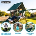 thumbnail image 6 of Lifetime Big Stuff ® Deluxe Swing Set, Earthtone (91080), 6 of 15