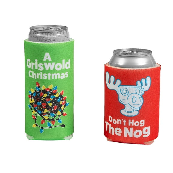 National Lampoon's Christmas Vacation Regular & Slim Fit Can Sleeves - 12 pieces