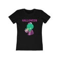 thumbnail image 2 of Boombox Alien Halloween Shirt Women Funny Alien Halloween Tshirts Women Halloween Costumes for Women, 2 of 6