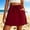 c01Red, variant on JGGSPWM Womens Summer Fashion Solid Color Double Pocket Elastic Waist Drawstring Skirt for Golf Tennis Hiking Workout Casual Skort Green M