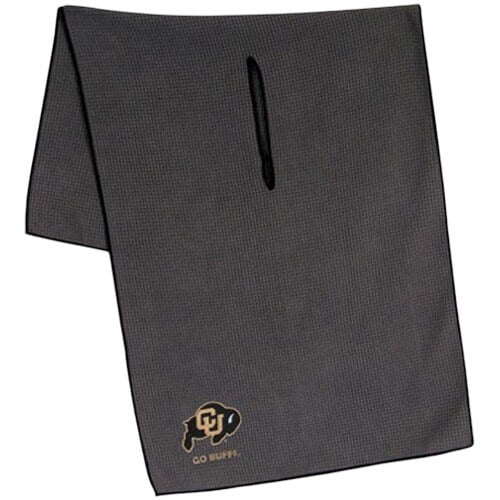 Colorado Buffaloes 19" x 41" Gray Microfiber Towel