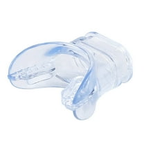 Universal Silicone Snorkeling Mouthpiece - 2 Pack, Clear Scuba Diving Gear Replacement for Regulators & Breathing Tubes | Swimming & Diving Accessories
