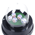 thumbnail image 2 of 3X Automatic Dice Roller Cup Battery Powered Pub Bar Game Play with 5 Dices Black, 2 of 7