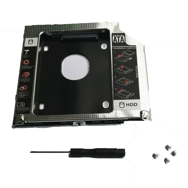 Brand New Portable Sata Hdd Ssd Hard Drive Caddy Bay For Macbook Pro 13 15 17 Inch Black Walmart Com Walmart Com